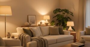 Jak stworzyć przytulny salon oświetleniem: Twój przewodnik