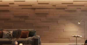 Drewniane panele ścienne do salonu: Twój ciepły i stylowy azyl