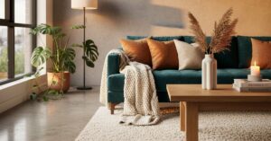 Betonowa posadzka w domu mieszkalnym: nowoczesność i styl