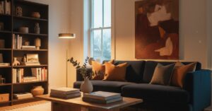 Jakie kolory ścian pasują do zimnego oświetlenia? Idealne połączenia