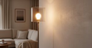 Jakie kolory ścian redukują odblaski od lamp? Oświetlenie bez refleksów.