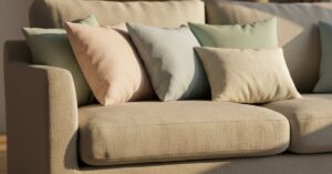 Miękkie poduszki dekoracyjne w pastelowych kolorach: stwórz przytulną atmosferę