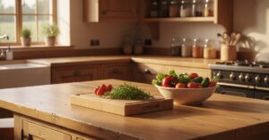 Drewniane dekoracje do kuchni rustykalnej: ciepło natury