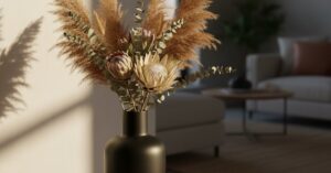 Kwiaty suszone do wazonu nowoczesnego: Styl i Elegancja